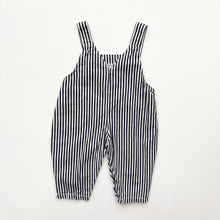 Load image into Gallery viewer, 90s Ladybird Striped dungarees (Age 3/6m)
