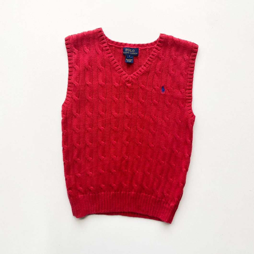 Ralph Lauren sweater vest (Age 6)