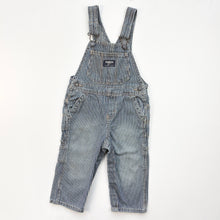 Load image into Gallery viewer, OshKosh Hickory Stripe dungarees (Age 18m)

