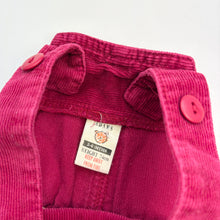 Load image into Gallery viewer, 90s Adams cord dungarees (Age 3/6m)
