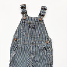 Load image into Gallery viewer, OshKosh hickory stripe dungarees (Age 18m)
