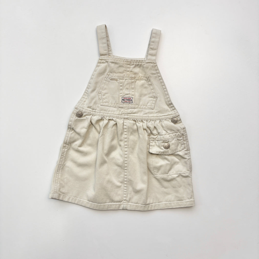 90s Ralph Lauren denim dress (Age 3/6m)