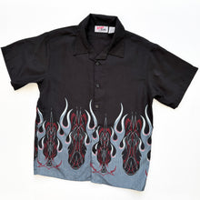 Load image into Gallery viewer, 90s Flames shirt (Age 10/12)
