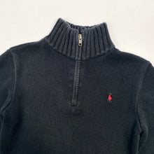 Load image into Gallery viewer, 90s Ralph Lauren 1/4 zip knit (Age 7)
