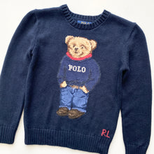 Load image into Gallery viewer, Polo Bear Ralph Lauren jumper (Age 8)
