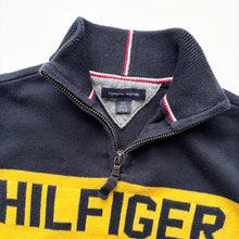 Load image into Gallery viewer, Tommy Hilfiger 1/4 zip knit (Age 6/7)
