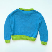 Load image into Gallery viewer, Train Hand Knitted jumper (Age 4/5)
