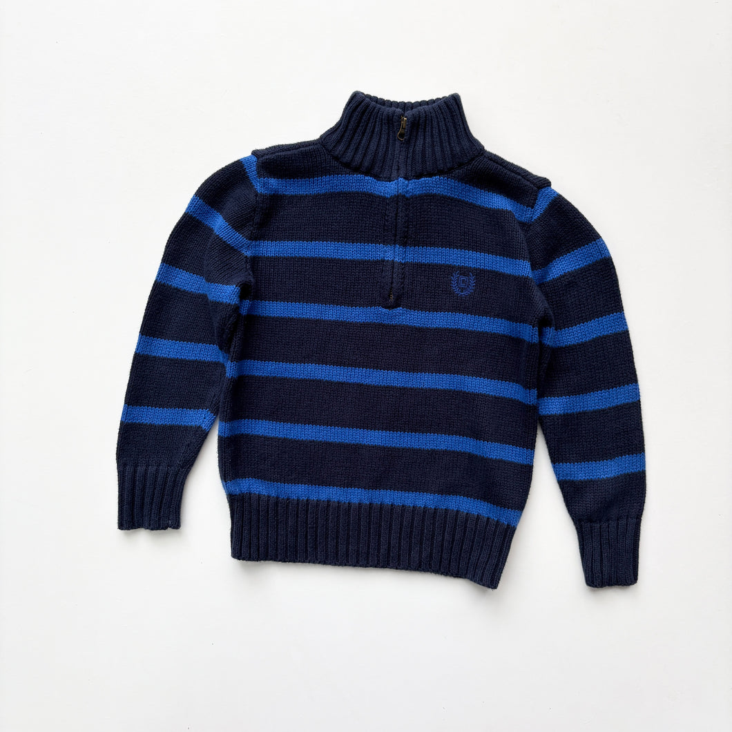 Chaps 1/4 zip knit (Age 4)