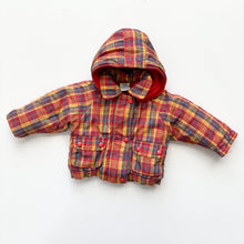 Load image into Gallery viewer, 90s Tartan coat (Age 3/6m)

