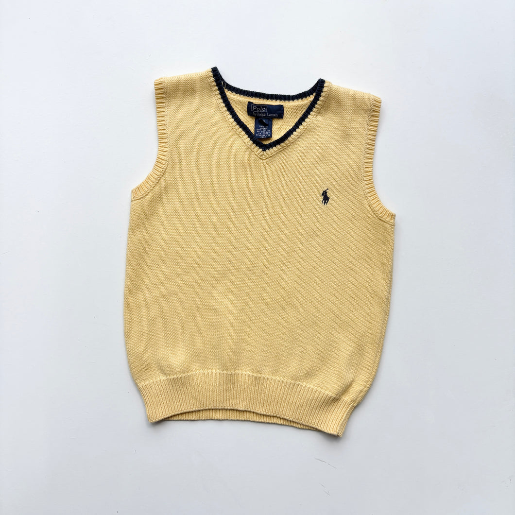 90s Ralph Lauren sweater vest (Age 6)