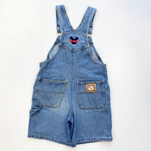 Load image into Gallery viewer, 90s Disney Mickey dungaree shortalls (Age 6)
