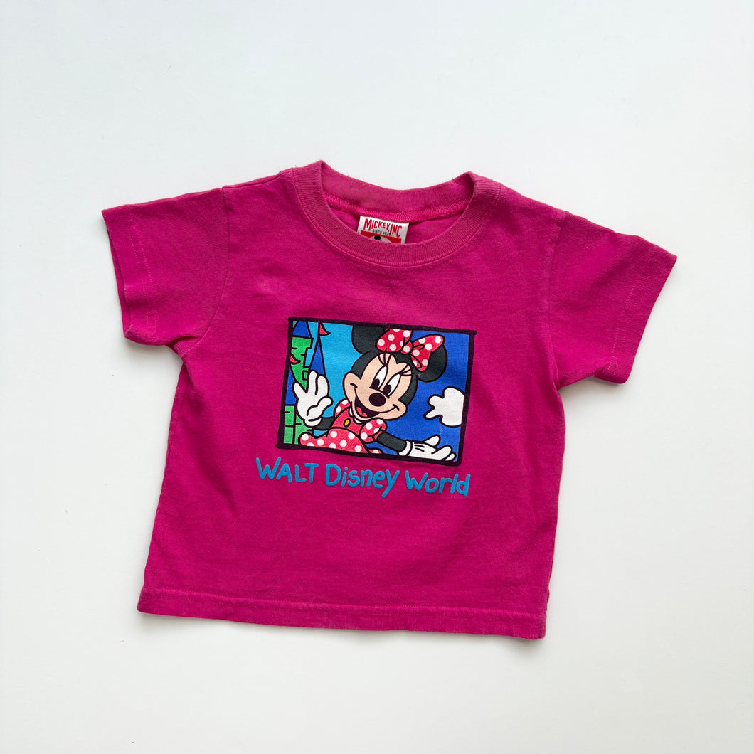 90s Disney Minnie Mouse t-shirt (Age 18m)