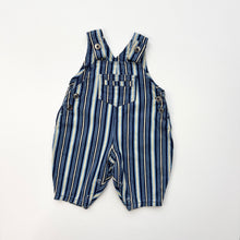 Load image into Gallery viewer, 90s Striped Ladybird dungarees (Age 0/3m)
