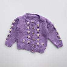 Load image into Gallery viewer, Hand Knitted cardigan (Age 12/18m)
