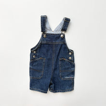 Load image into Gallery viewer, 90s Tommy Hilfiger dungaree shortalls (Age 6/12m)
