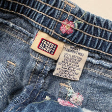 Load image into Gallery viewer, Floral jeans (Age 18m)
