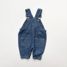 Load image into Gallery viewer, Animal denim dungarees (Age 3m)
