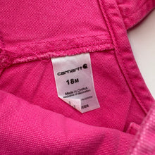 Load image into Gallery viewer, Carhartt dungaree shortalls (Age 18m)
