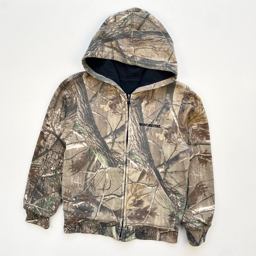 Camo hoodie (Age 8/10)