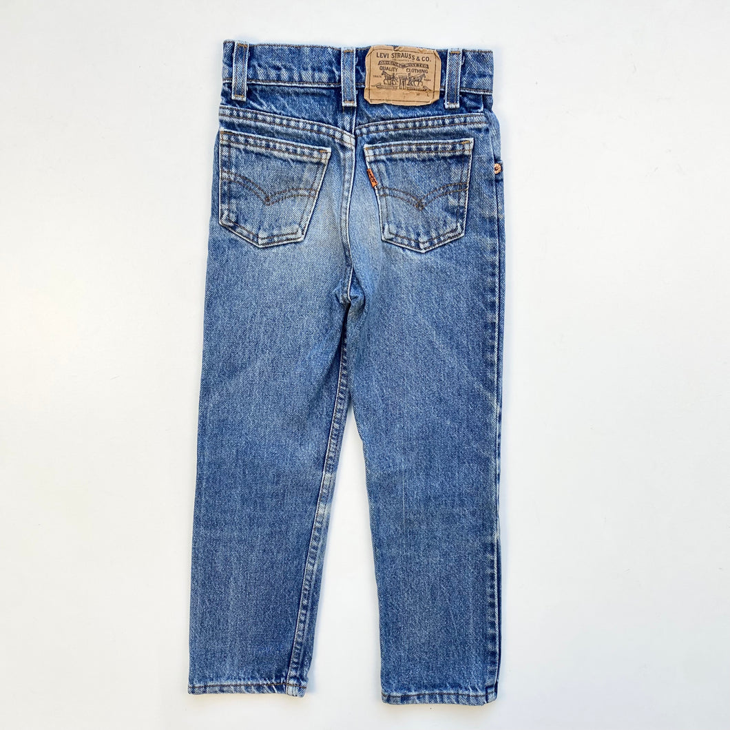 90s Levi’s jeans - Orange tab (Age 7)