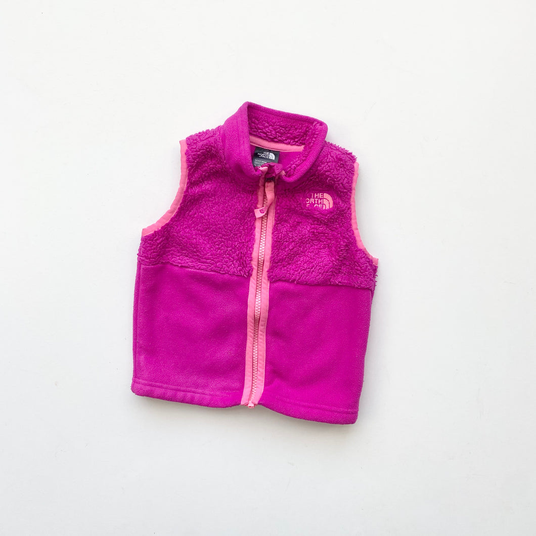 The North Face gilet fleece (Age 12/18m)