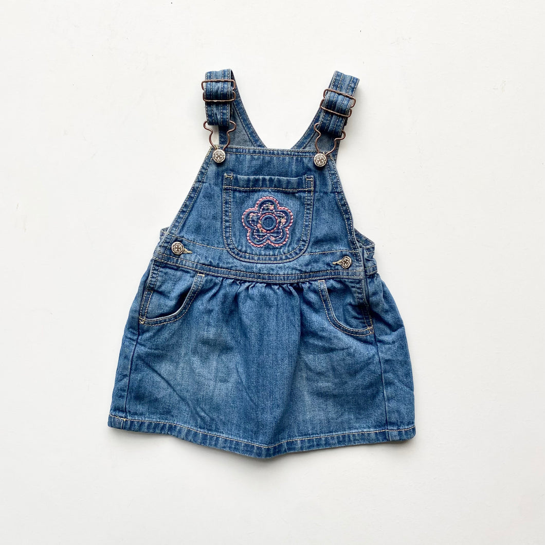 Oshkosh dungaree dress (Age 2)