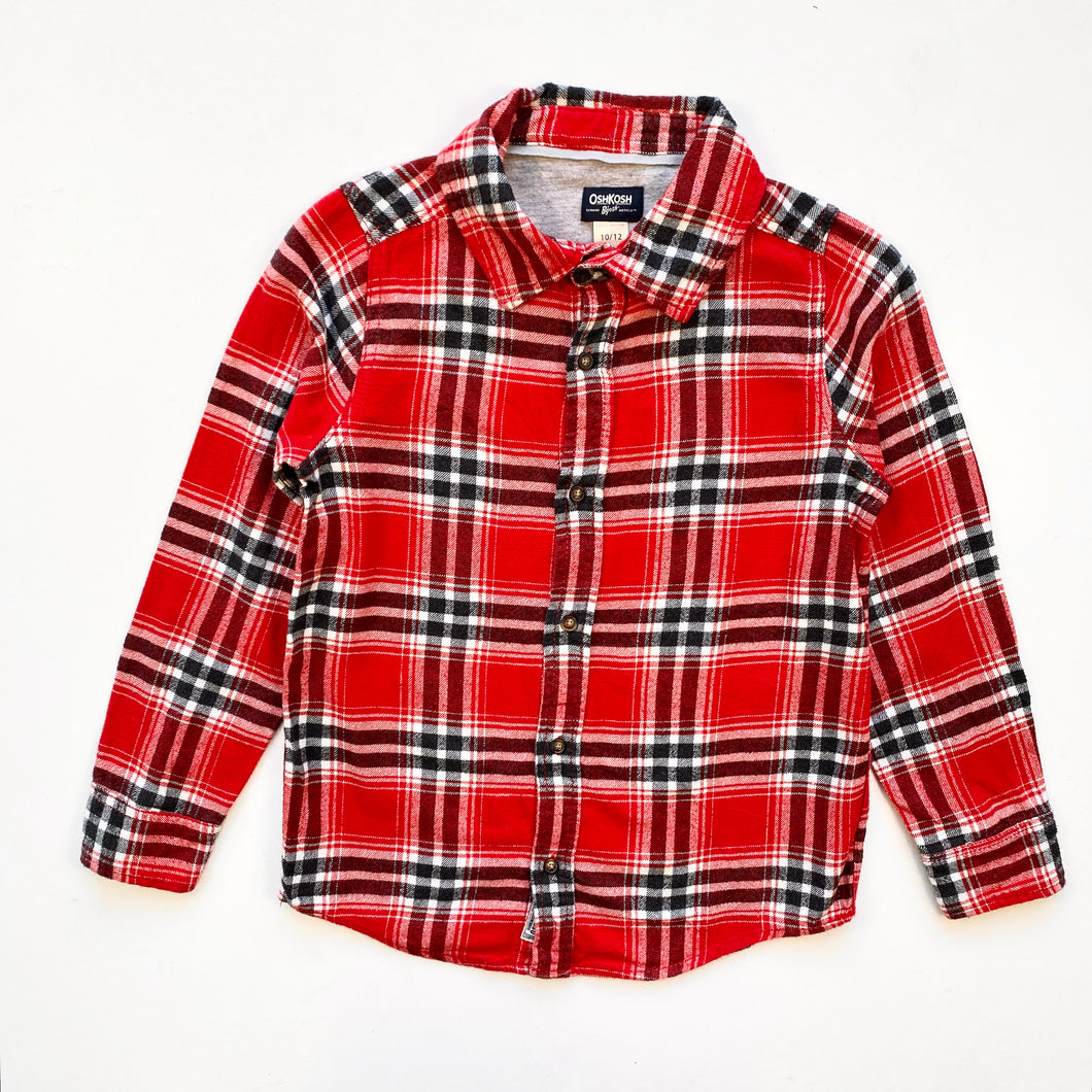 OshKosh flannel shirt (Age 10/12)