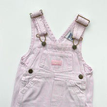 Load image into Gallery viewer, 90s OshKosh hickory dungaree dress (Age 1)
