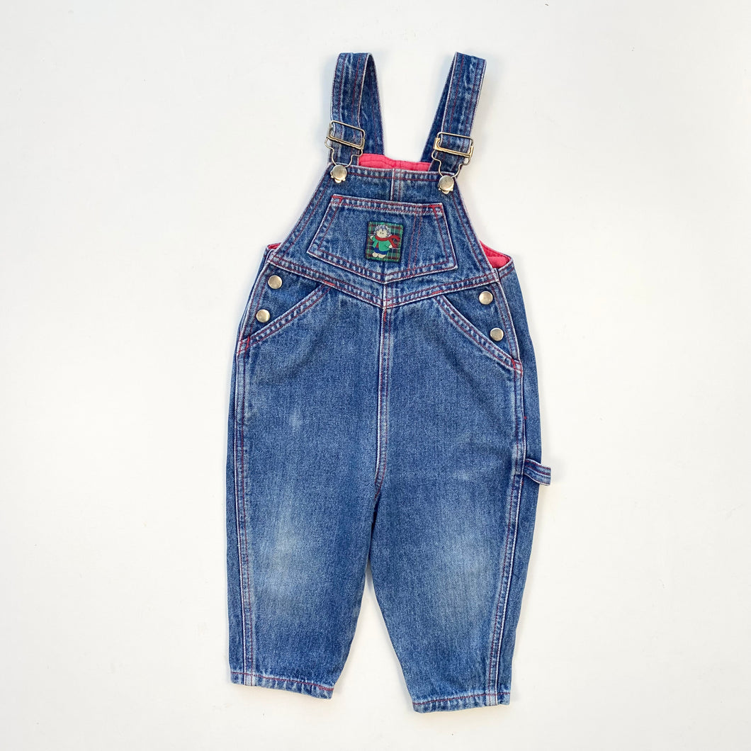 90s Vintage dungarees (Age 1)