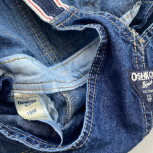 Load image into Gallery viewer, OshKosh dungaree shortalls (Age 18m)
