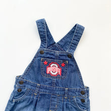 Load image into Gallery viewer, 90s Ohio State dungaree dress (Age 2)
