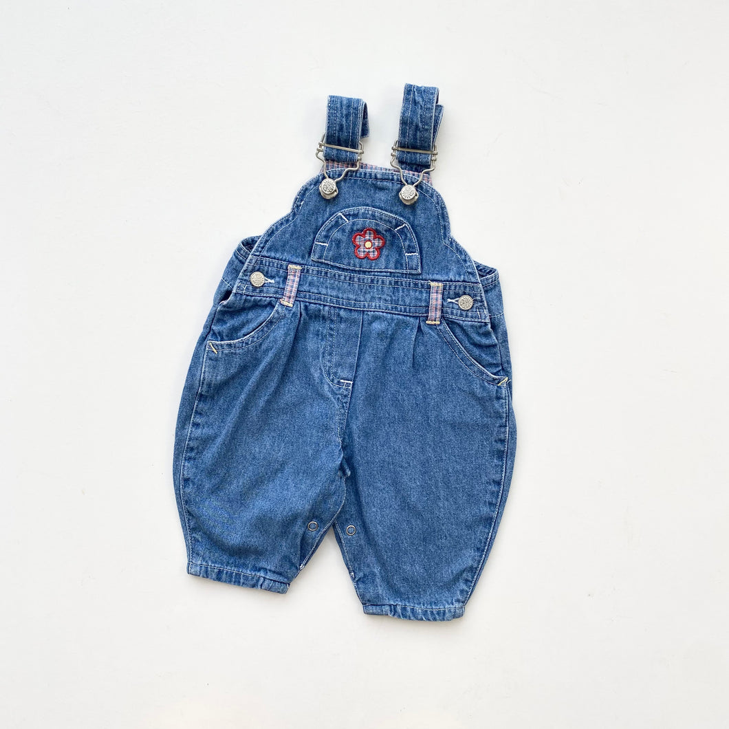 90s Ladybird dungarees (Age 0/3M)