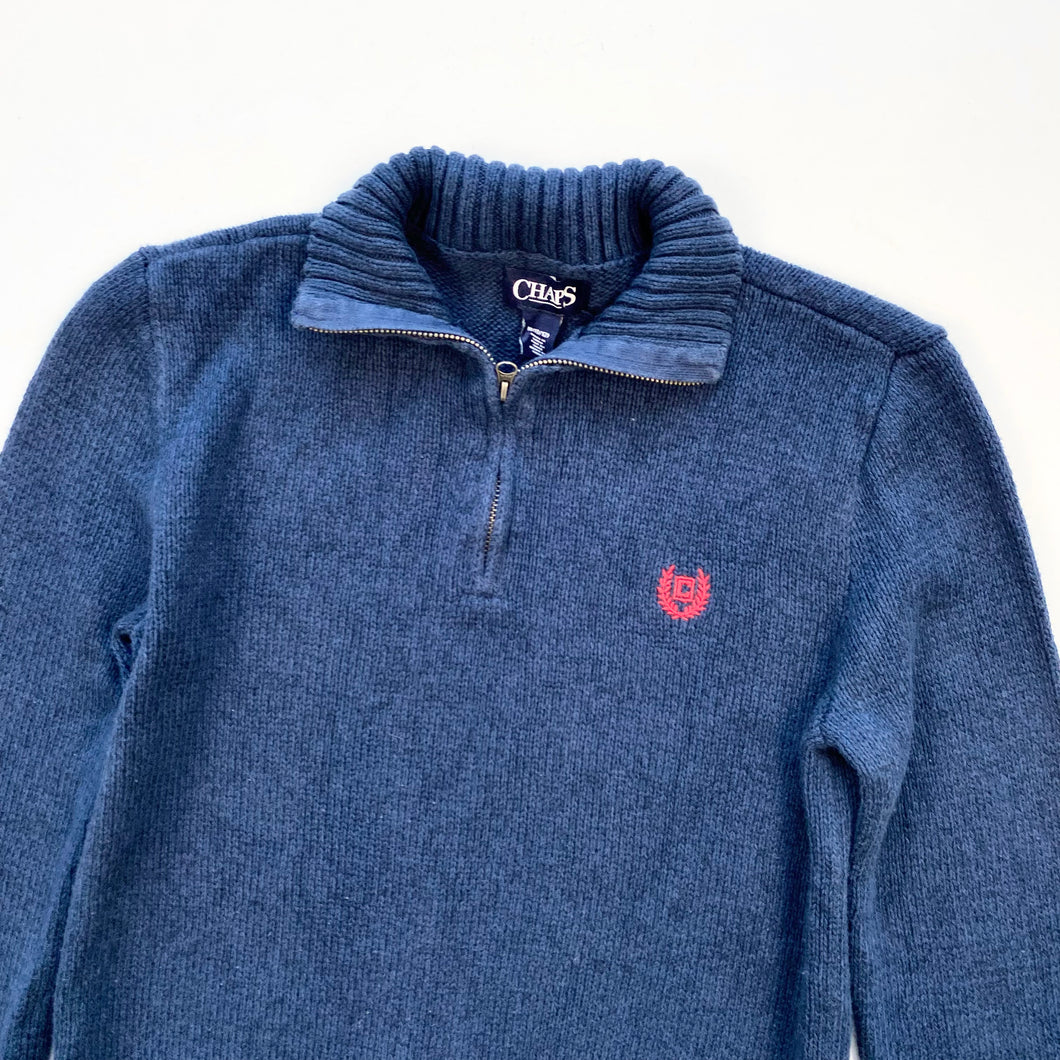 Chaps 1/4 zip knit (Age 10/12)