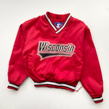 Load image into Gallery viewer, 90s Starter Wisconsin Badgers nylon sweatshirt (Age 8/10)
