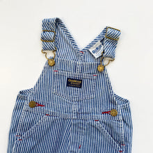 Load image into Gallery viewer, 90s OshKosh hickory dungarees (Age 3m)
