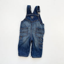 Load image into Gallery viewer, OshKosh denim dungarees (Age 6/9m)
