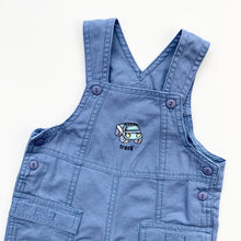 Load image into Gallery viewer, Truck dungaree shortalls (Age 3/6m)
