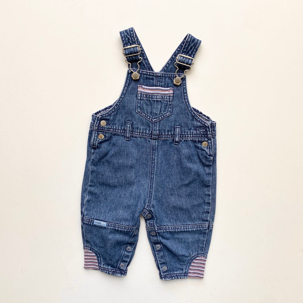 Denim dungarees (Age 6/9m)