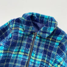 Load image into Gallery viewer, Tartan fleece jacket (Age 2)
