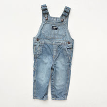 Load image into Gallery viewer, OshKosh hickory stripe dungarees (Age 18m)
