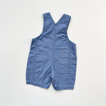 Load image into Gallery viewer, Truck dungaree shortalls (Age 3/6m)
