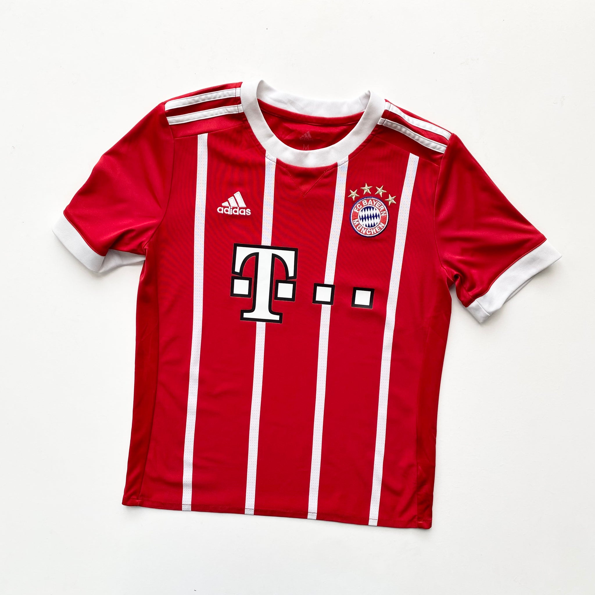 Bayern Munich Adidas football jersey Age 11 12 Little Red Cactus