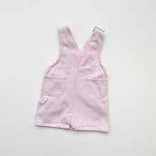 Load image into Gallery viewer, 90s OshKosh hickory dungaree dress (Age 1)
