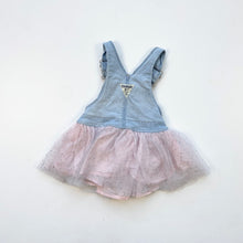 Load image into Gallery viewer, OshKosh Unicorn dungaree dress (Age 18m)
