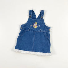 Load image into Gallery viewer, 90s Winnie the Pooh denim dress (Age 2)
