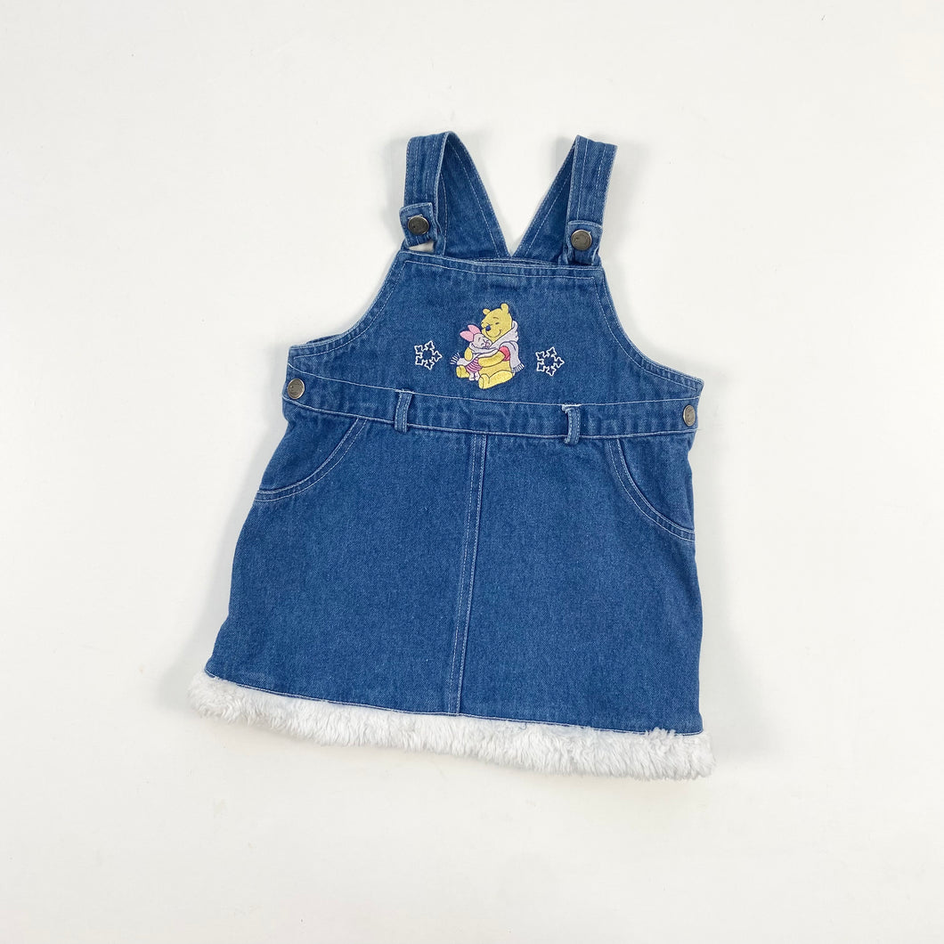 90s Winnie the Pooh denim dress (Age 2)