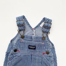 Load image into Gallery viewer, 90s OshKosh hickory dungaree dress (Age 3m)
