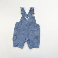 Load image into Gallery viewer, 90s OshKosh hickory dungarees (Age 3m)
