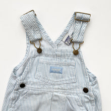 Load image into Gallery viewer, 90s OshKosh hickory dungaree dress (Age 1)
