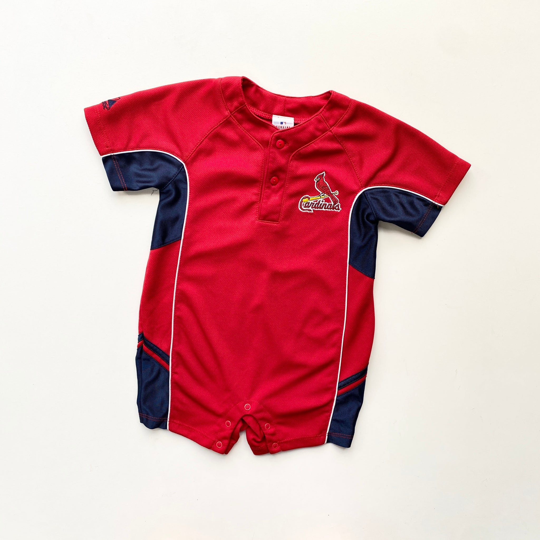 MLB St.Louis Cardinals all-in-one (Age 24m) – Little Red Cactus